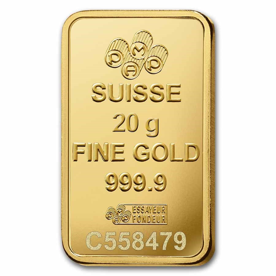 20 Gram Pamp Suisse Rosa Bar (IN ASSAY) image 3