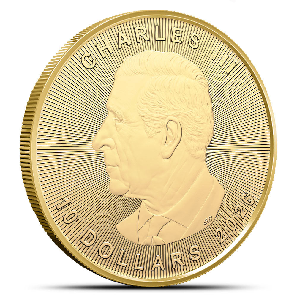 2026 1/4 oz Canadian Gold Maple Leaf Coin (BU) image 1