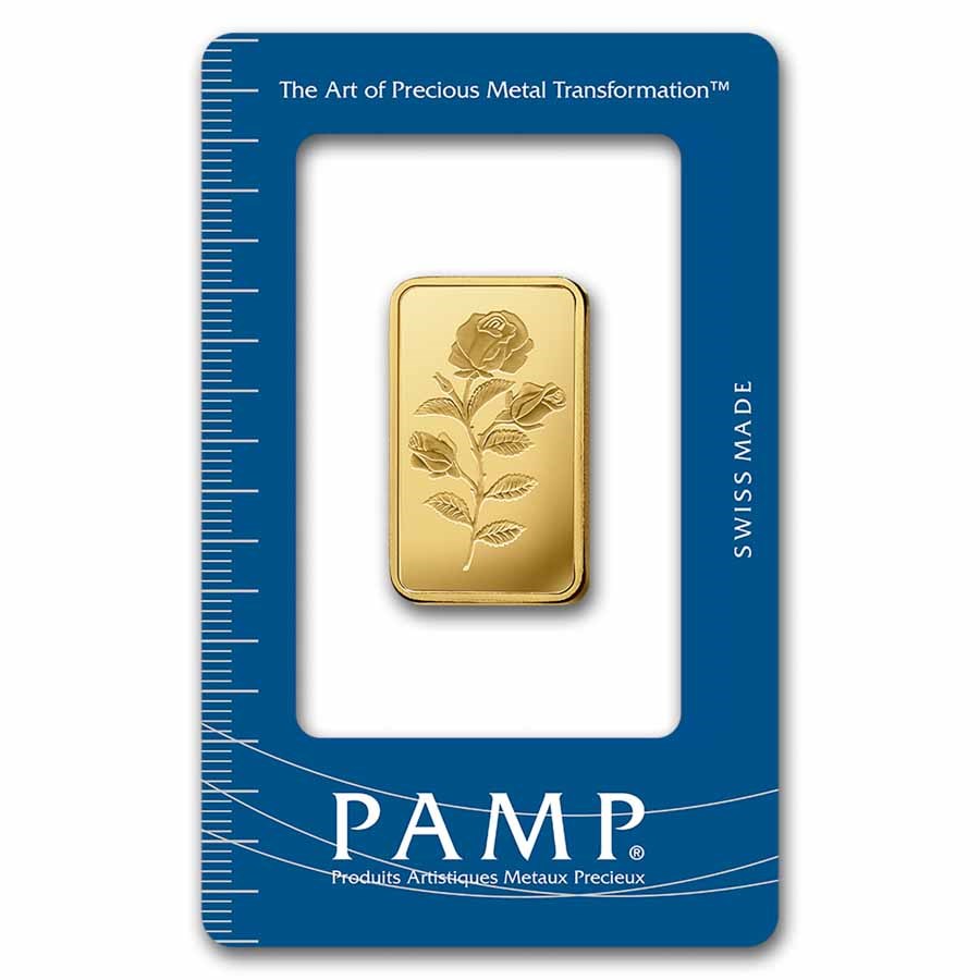 20 Gram Pamp Suisse Rosa Bar (IN ASSAY) image 0