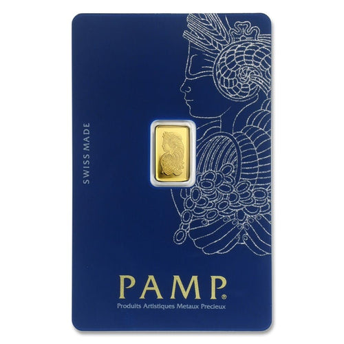 1 gram Gold PAMP Suisse Lady Fortuna (w/certificate) image 0