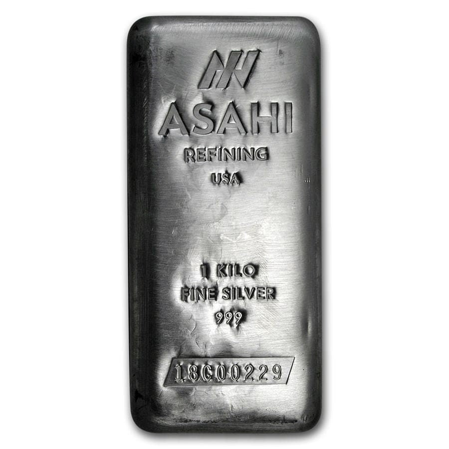 1 Kilo Silver Asahi Bar