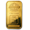 1 oz Gold Bar (Maple Design) - Engelhard
