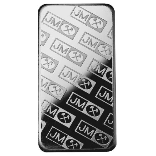 10 Oz Johnson Matthey Silver Bar-999 (Open)