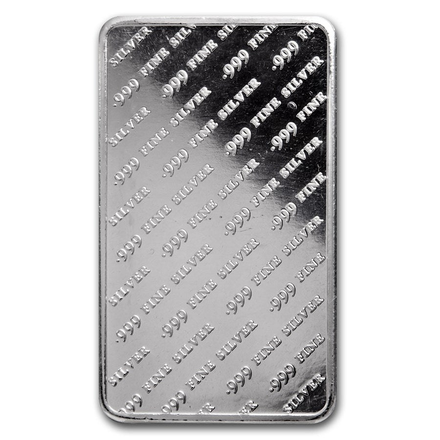 10 oz Silver Bar - E Pluribus Unum/Shield