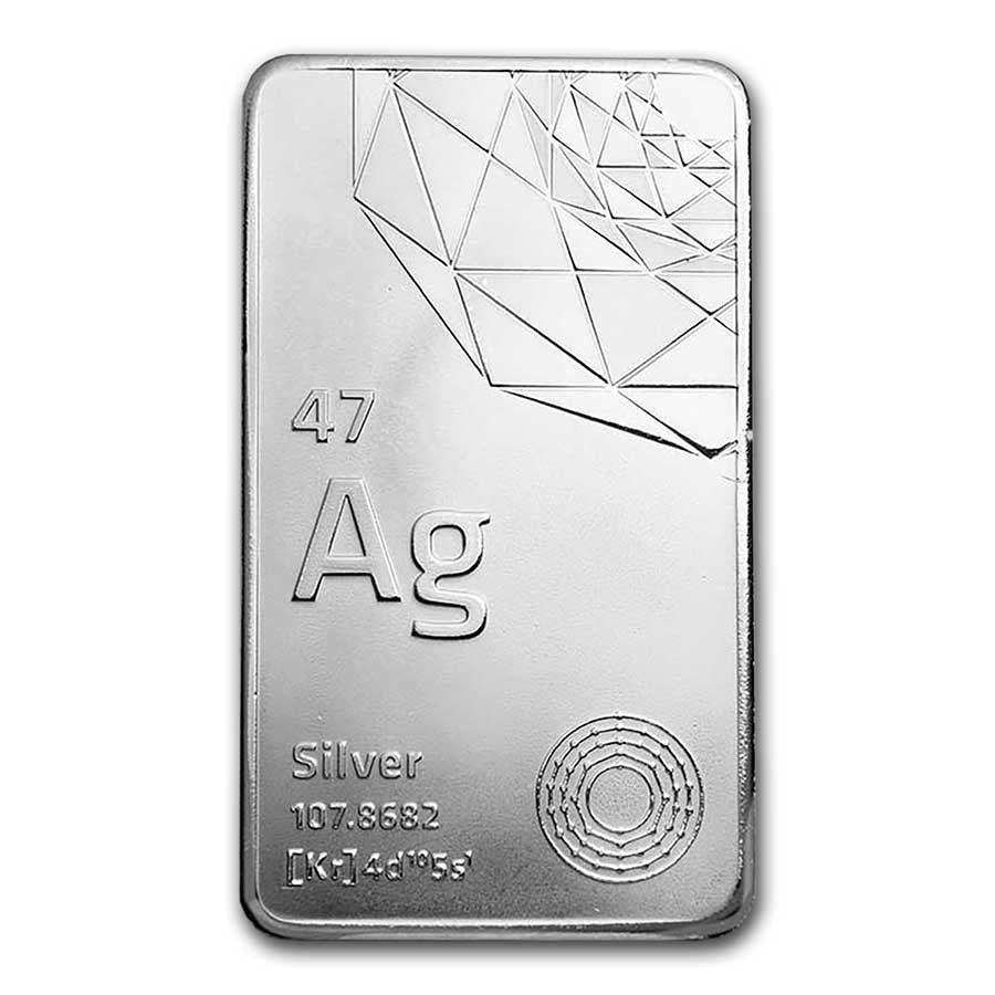 10 oz Silver Bar - Freedom: Native American