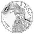 2014 $5 Portrait Of Nanaboozhoo - Pure Platinum Coin image 0