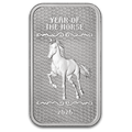 2026 10 oz PAMP Year of the Horse Pure Silver Bar .999 image 0