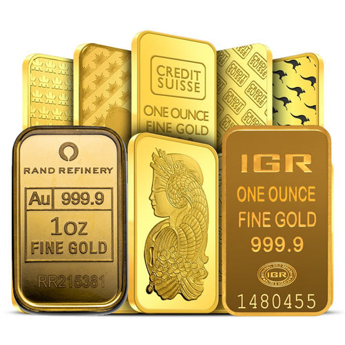 1 oz Pure Gold Bars - Assorted (Brand Varies &amp; Open Bar) image 0