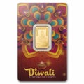 2025 5 gram Gold Bar - PAMP Suisse Diwali Lakshmi &amp; Rangoli image 0