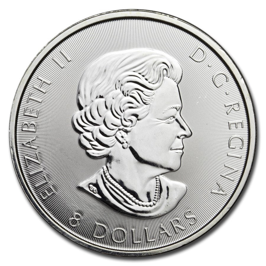 2018 1.5 oz Canadian Silver Snowy Owl Coin (BU) image 1