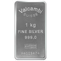1 Kilo Valcambi Suisse Pure Silver Bar