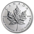 Canada 1 oz Platinum Maple Leaf (Random Year) image 0