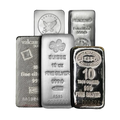 10 oz Pure Silver Assorted Bars (Secondary Market) image 0