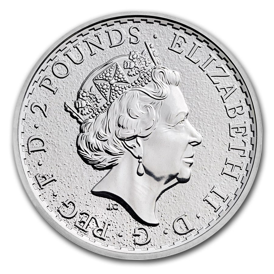 2017 Great Britain 1 oz Silver Britannia (20th Anniversary)
