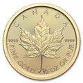 2025 Canada 1/2 oz Gold Maple Leaf BU image 0