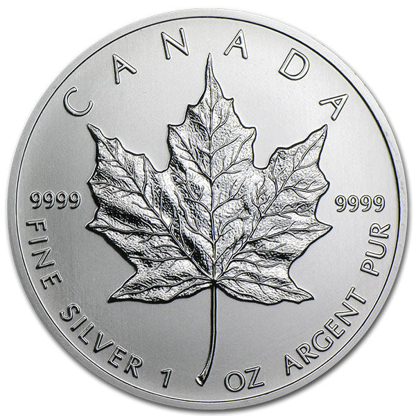2008 1 Oz Canadian Silver Maple Leaf image 0