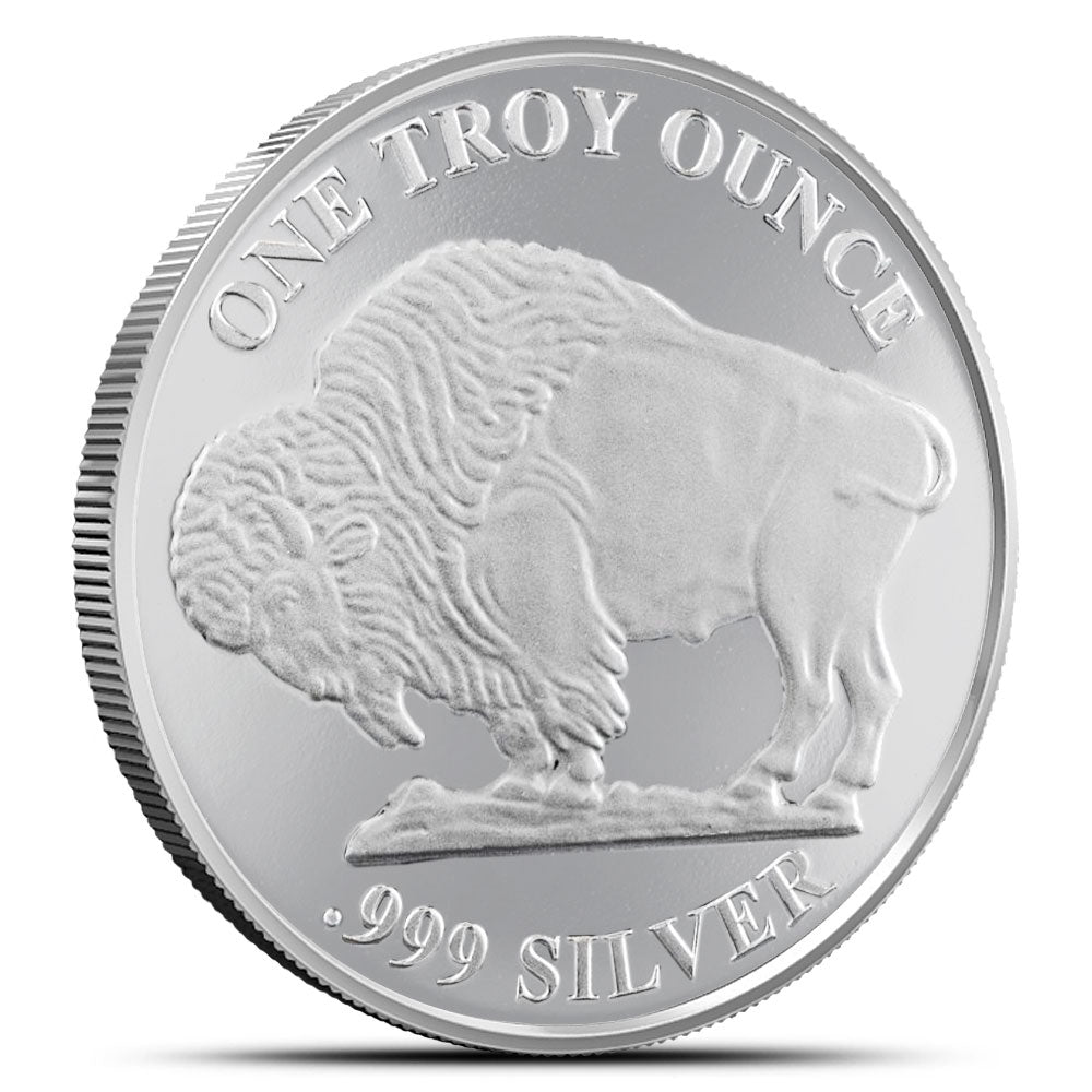 1 oz Asahi Buffalo Silver Round (New) image 0