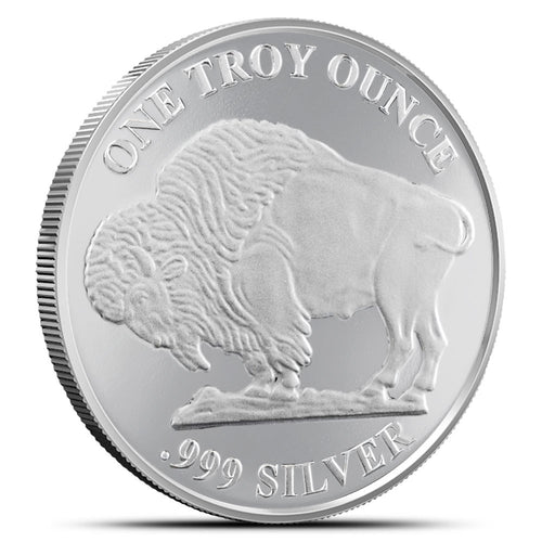 1 oz Asahi Buffalo Silver Round (New) image 0