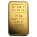 10 oz Credit Suisse Gold Bar image 0