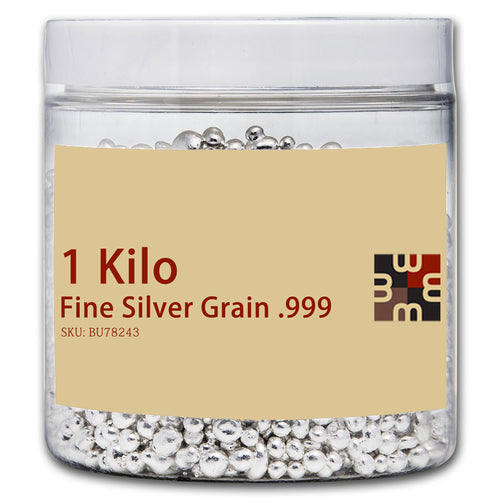 1 Kilo Fine Silver Grains .999 image 0