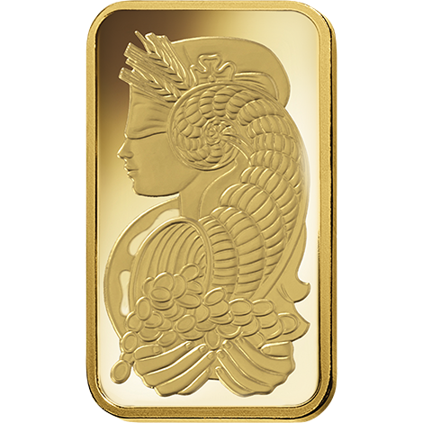 1 oz PAMP Suisse Gold Bar (Open) image 1