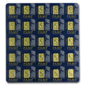 25 x 1 Gram Gold Bar Pamp Multi Gram .9999 image 0