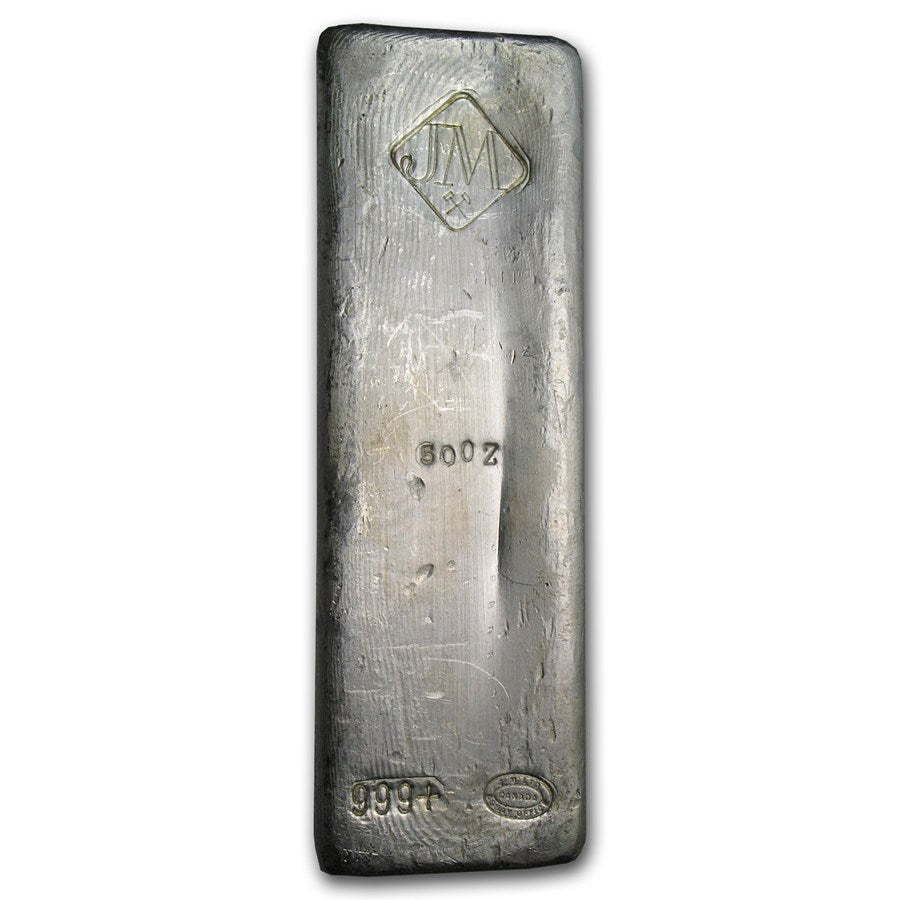 50 Oz Johnson Matthey Silver Bar image 0