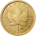 1 Oz 99.99% Pure Gold Maple Leaf Bullion Coin 2017 image 0