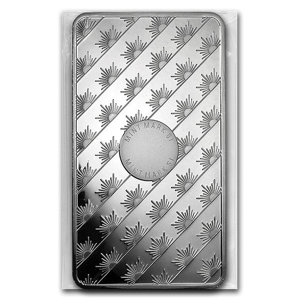 10 Oz Sunshine Mint Silver Bar (Open) image 2