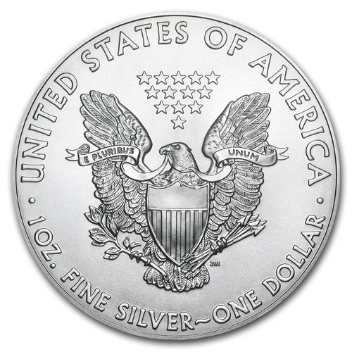 1 oz American Eagle Silver Coin 2021 BU image 1