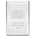 1 kilo TD Bank Silver Stacker Bar image 0