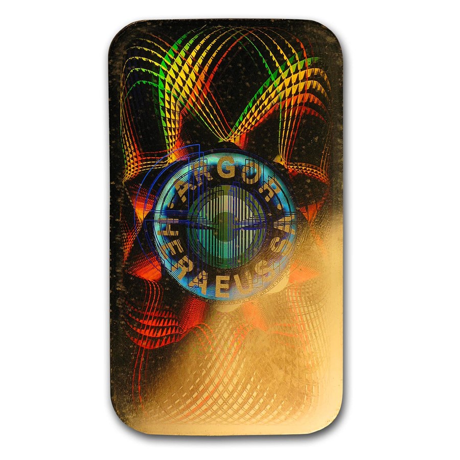 1 oz Gold Bar - Argor-Heraeus KineBar Design (In Assay) image 3