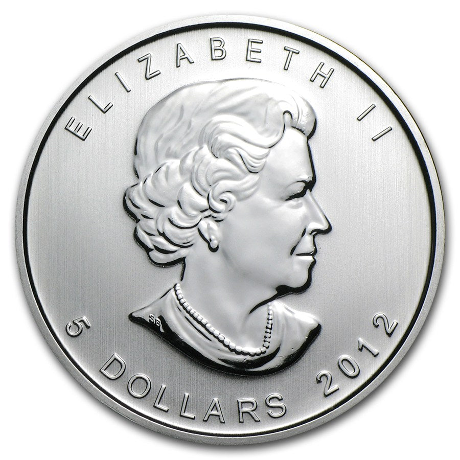 2012 1 Oz Moose Canadian Silver Coin image 1