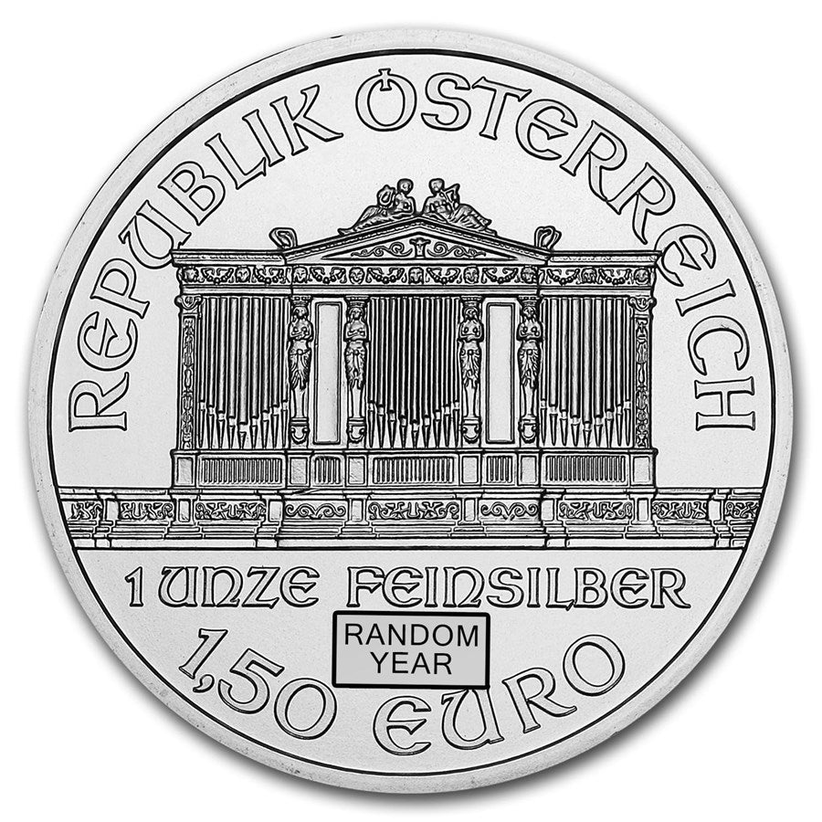 Austria 1 oz Silver Philharmonic (Random Year) image 1