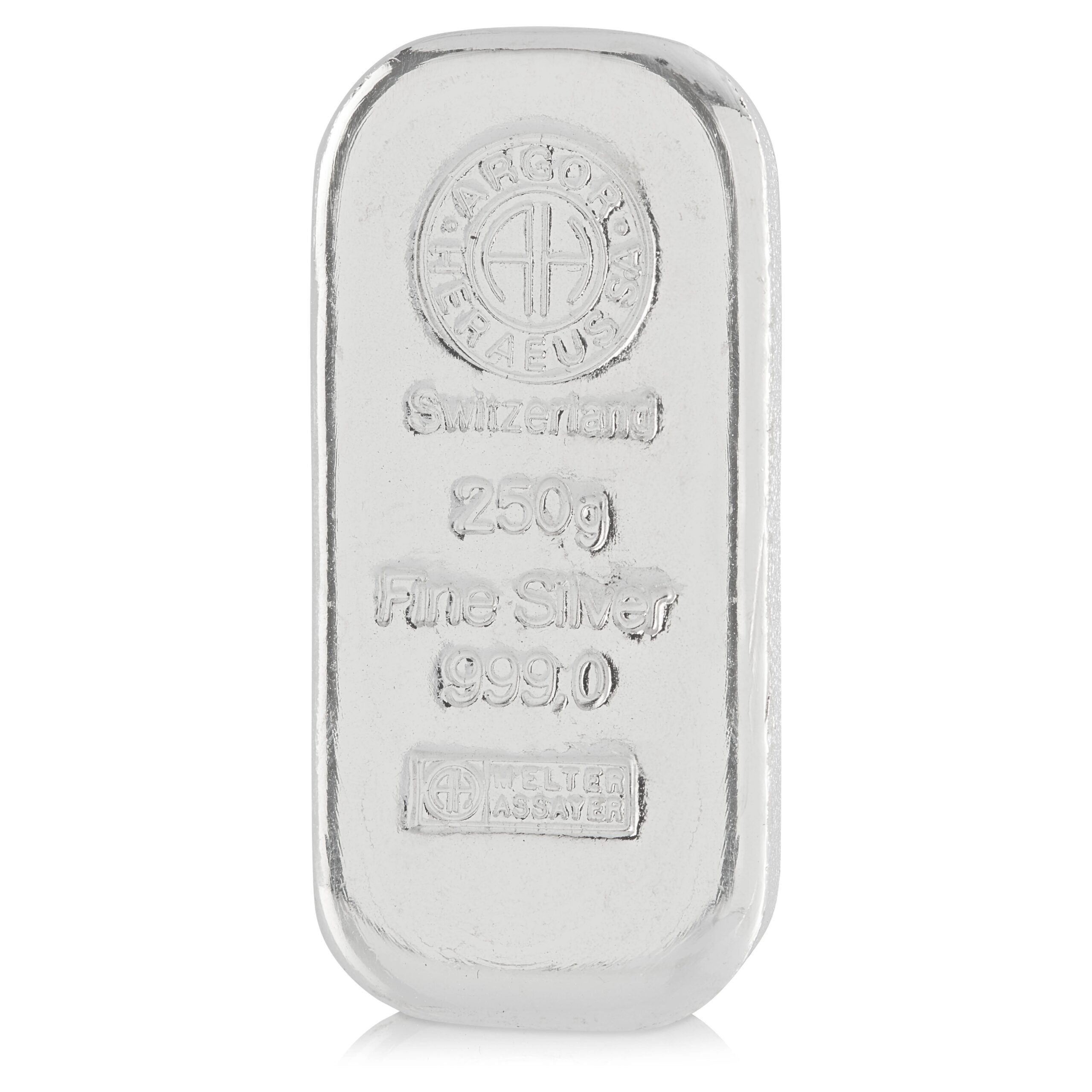 250 gram Silver Bar - Argor-Heraeus (Switzerland) image 0