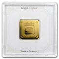 20 gram Gold Bar - Geiger Edelmetalle (Encapsulated w/Assay) image 0