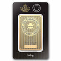 100 gram Gold Bar - Royal Canadian Mint (In Assay) image 0