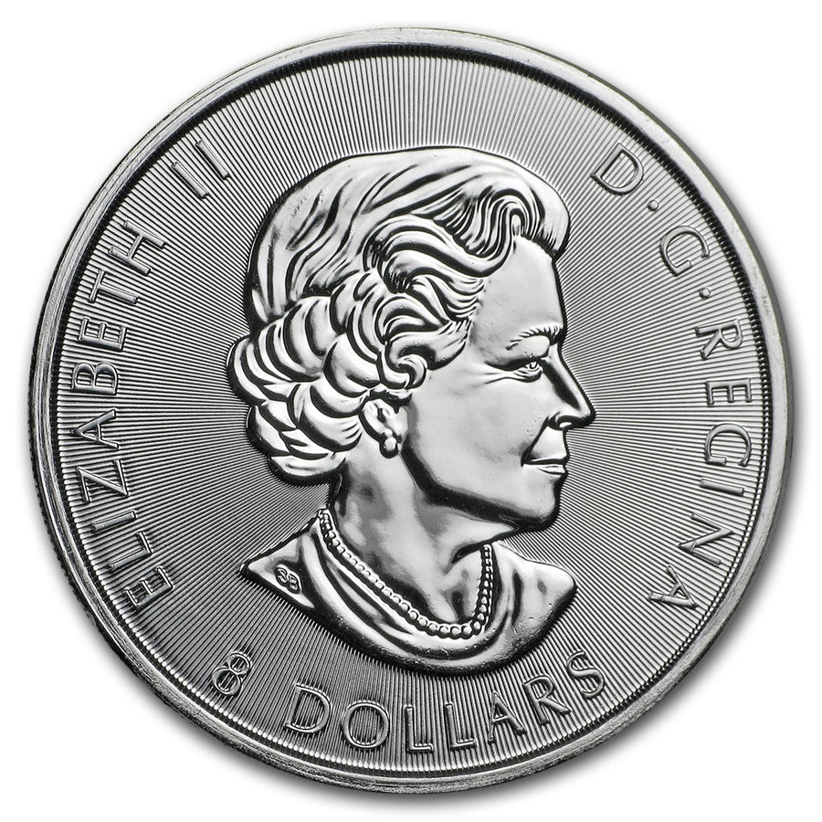 2017 Canada 1.5 oz Silver $8 Grizzly Bear BU image 1