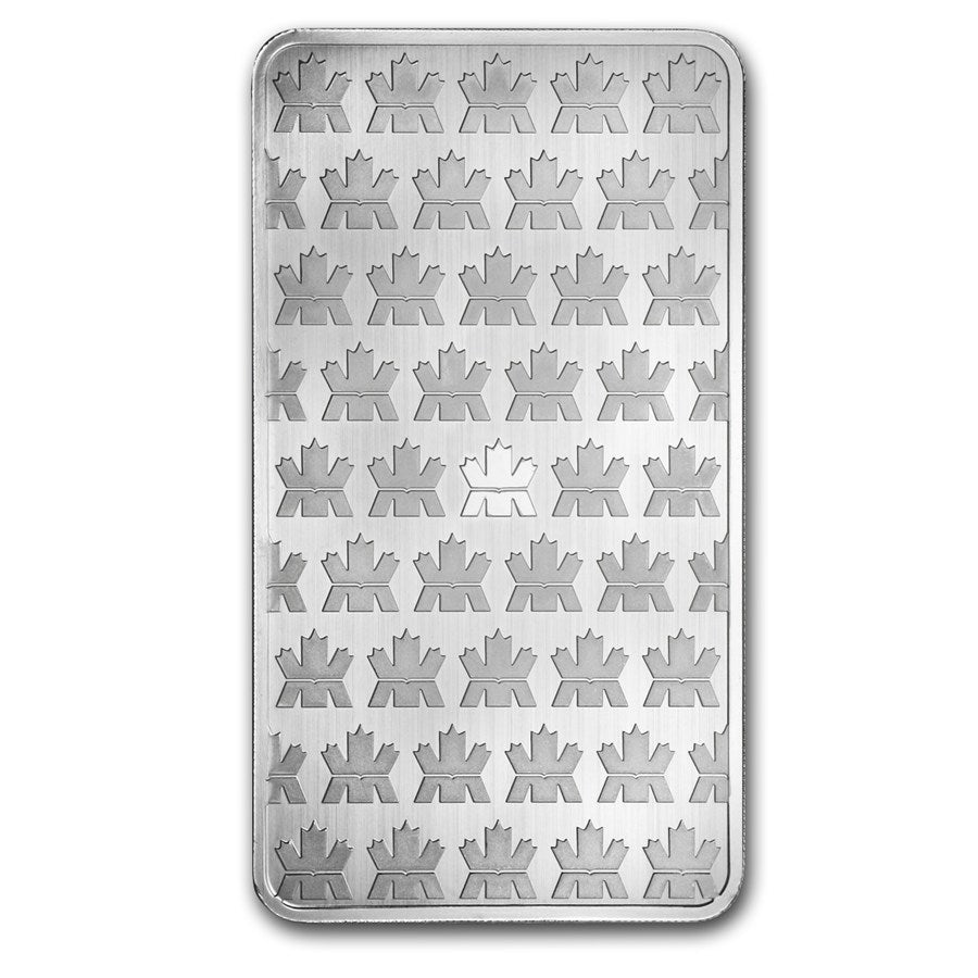 10 Oz Royal Canadian Mint Silver Bar (New) .9999 image 1