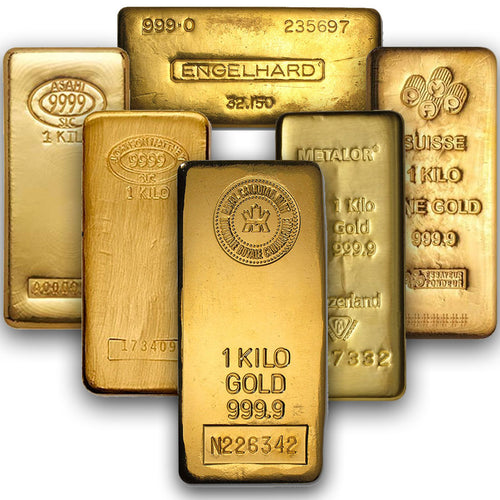 1 Kilo Misc Brands Gold Bars - Assorted Kilobars image 0
