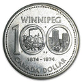 1974 Canada Silver Dollar Specimen (Centennial of Winnipeg) image 0