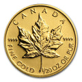 1/20 Oz Maple Leaf Gold Coin-Random Year image 0