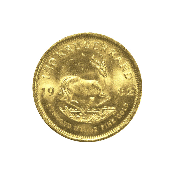 1/10 Oz Krugerrand Gold Coin (Random Year) image 1