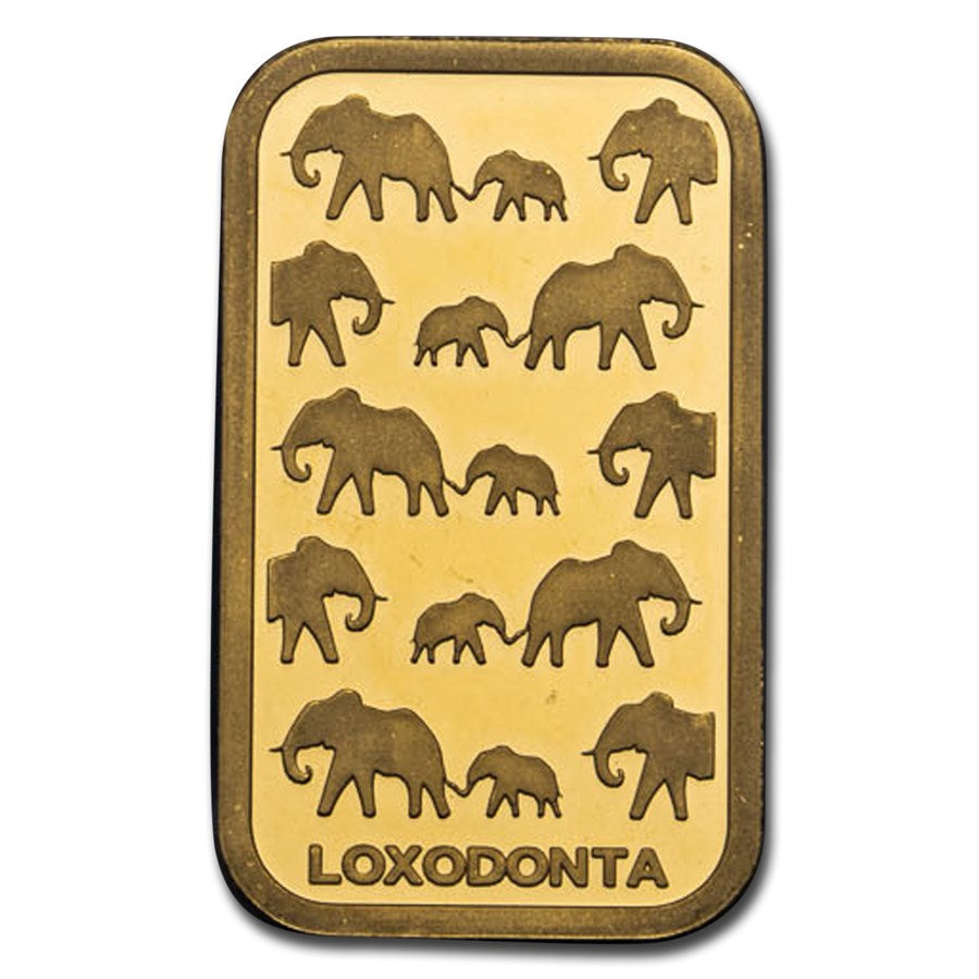 1 oz Rand Refinery Gold Bar (New w/ Black Assay) image 2