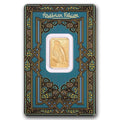 5 gram Gold Bar - PAMP Arabian Falcon (w/Assay &amp; Frame) image 0