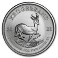 2021 South Africa 1 oz Silver Krugerrand image 0