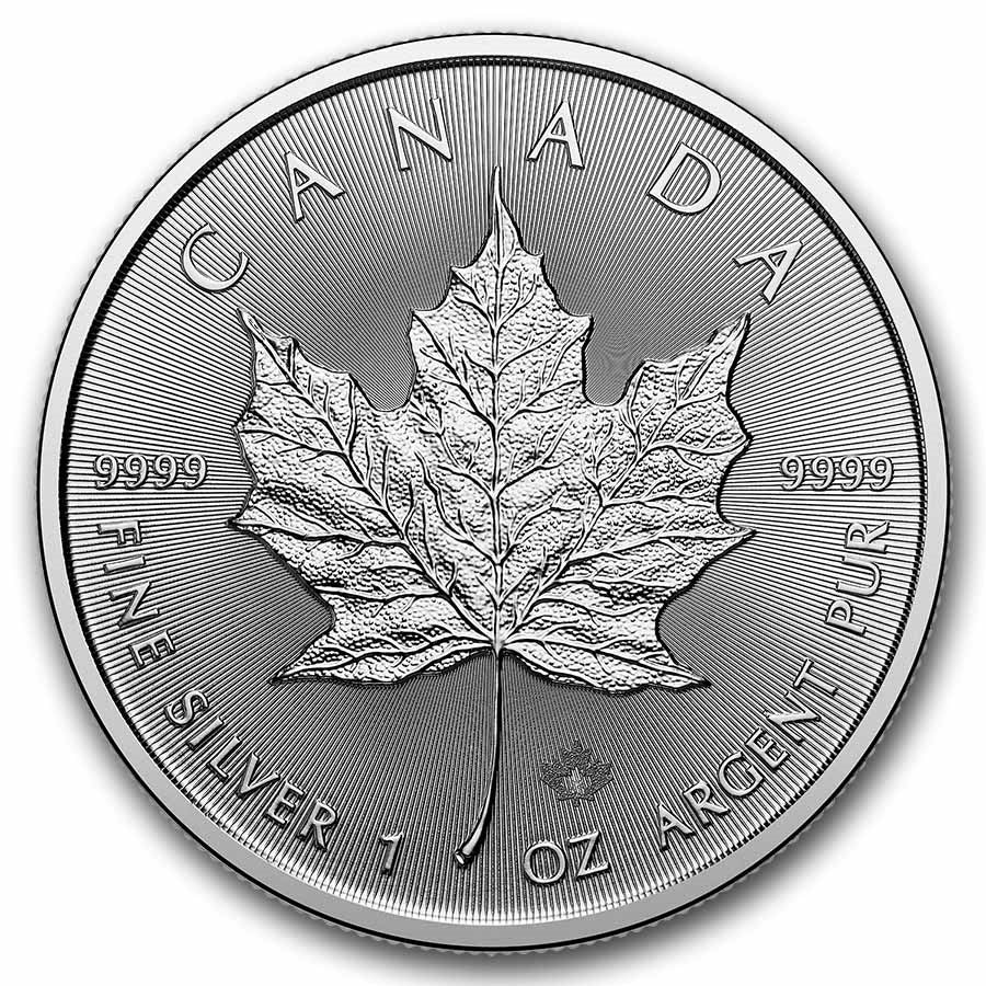 2026 Canada 1 oz Silver Maple Leaf BU image 0