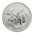 2012 1 Oz Moose Canadian Silver Coin image 0