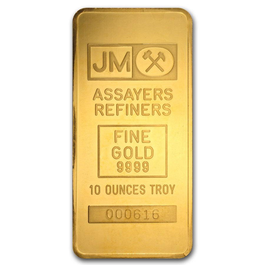 10 oz Gold Bar - Johnson Matthey (TD Bank) image 0