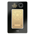 1 oz Royal Canadian Mint Gold Bar (RCM) New Style image 0